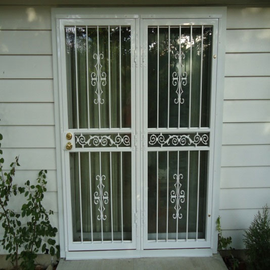 Steel Security Doors and Window Guards Chicago - Nombach Roofing and ...